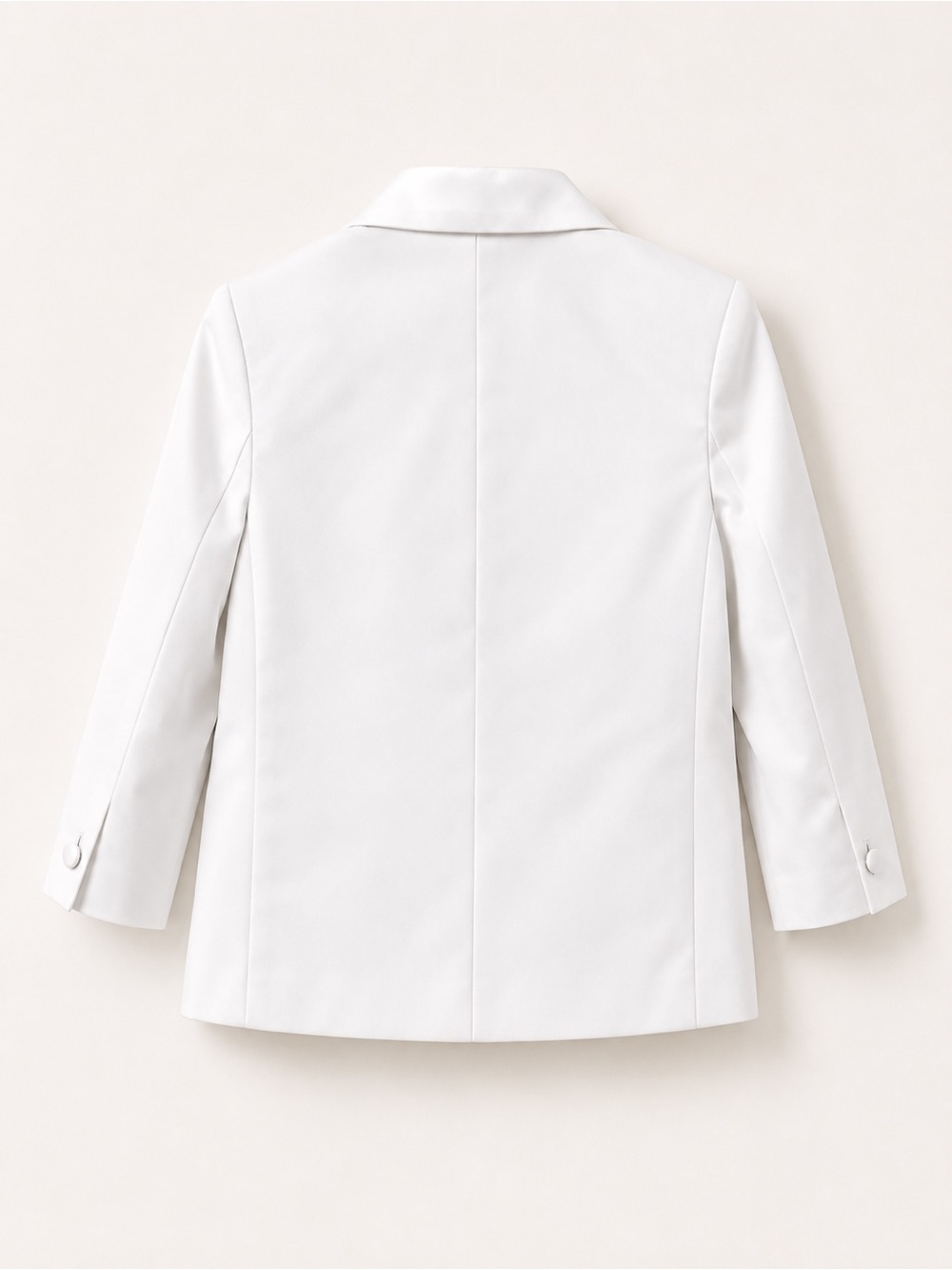 NWT Fouger Slim White Suit With Vest size 8 - Picture 3 of 14